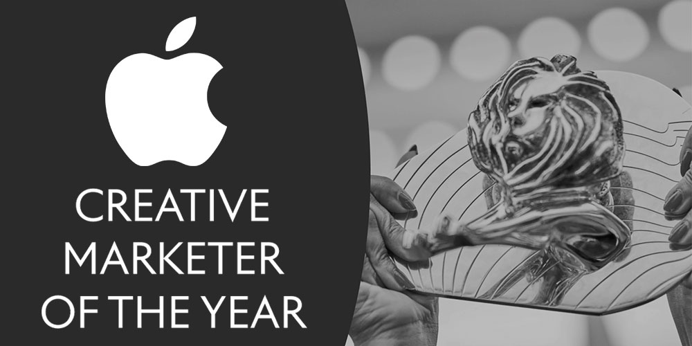 Apple nommé Cannes Lions Creative Marketer of the Year 2025