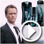 La marque Axe s'offre Barney Stinson