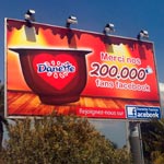 Danette affiche ces 200 000 fans tunisiens