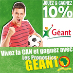 Géant en mode CAN 2013