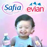 La pub Evian s'inspire de celle de Safia ?