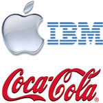 Coca, Apple et IBM sur le podium du classement des meilleures marques au monde