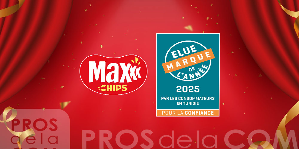 Maxxx Chips : Elue Marque de l’Année 2025 en Tunisie 