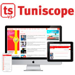 TUNISCOPE.com, innove, se développe et lance sa v3